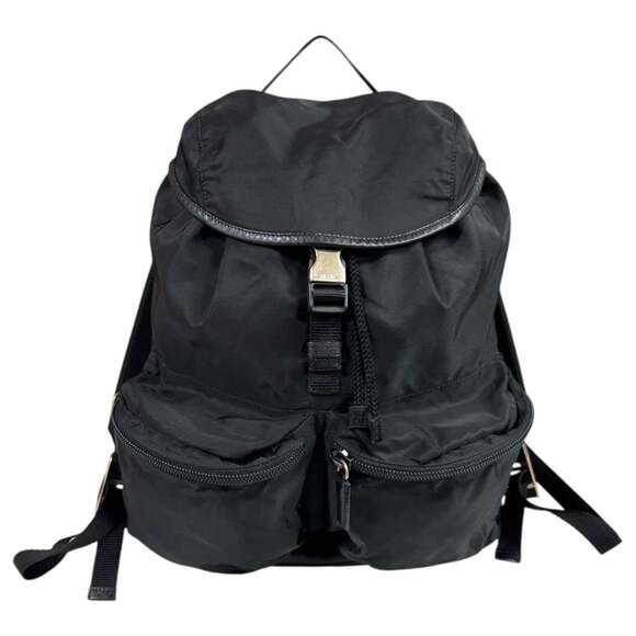 Pre-owned Prada Nylon V164 Men's Backpack/Daypack